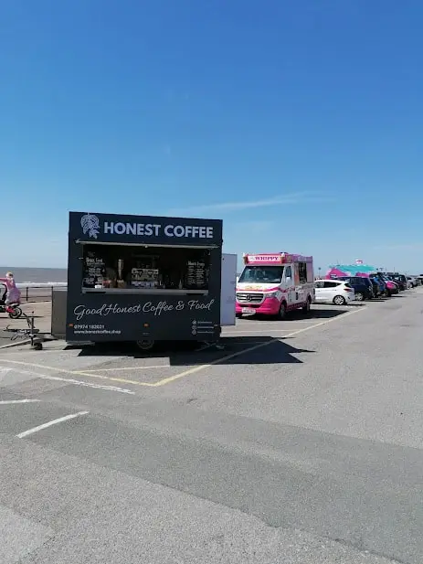 Honest Coffee and Ice Cream Van at Crosby Beach (Burbo Bank)