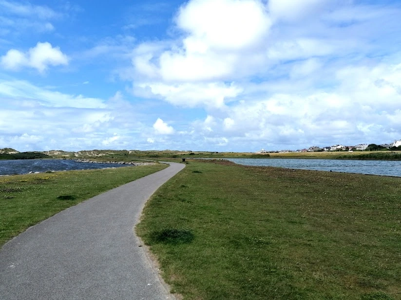 Pathway At Crosby Marina Towards Crosby Beach