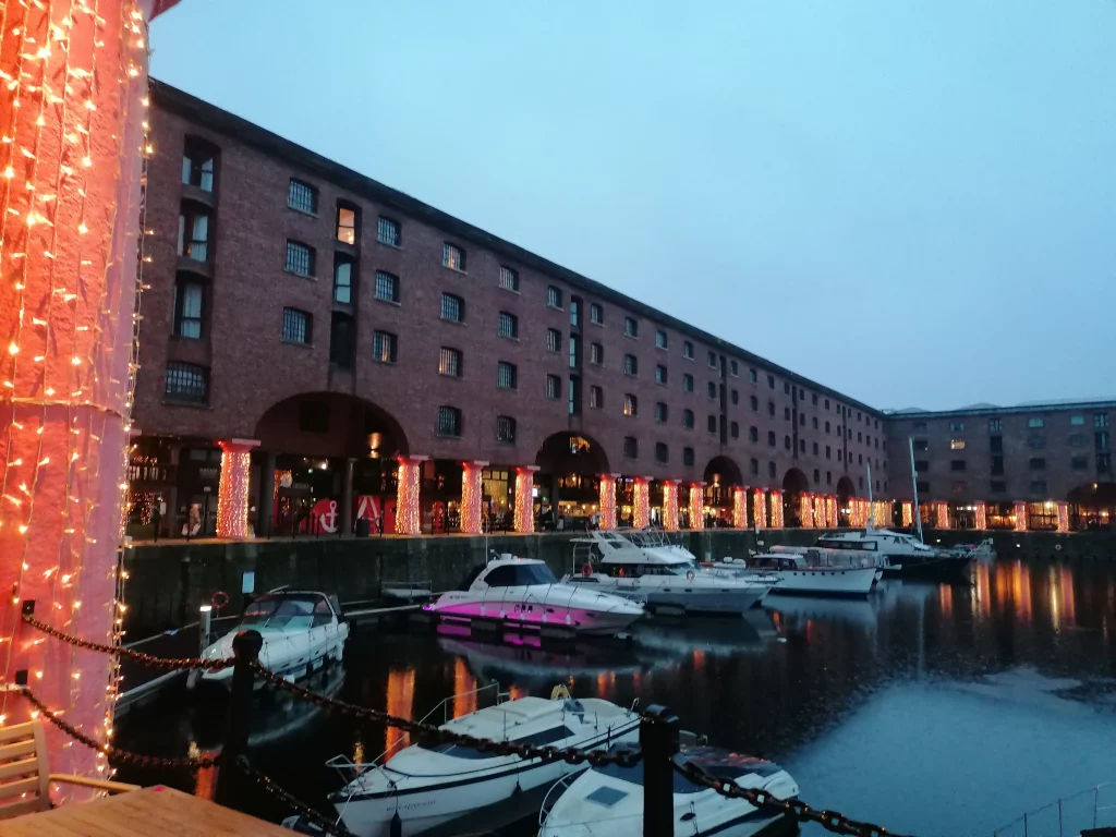 Liverpool Albert Dock At Night